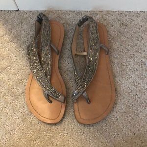 Jessica Simpson beaded sandals